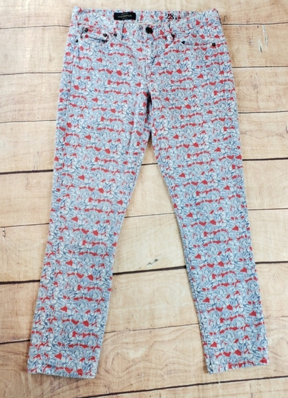 J Crew Toothpick Slim Ankle Liberty Artist Print - Picture 2 of 6